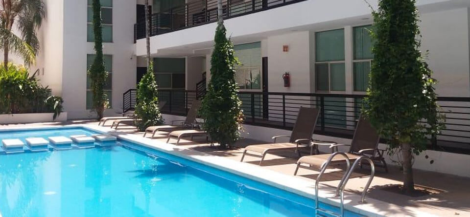 Departamentos con alberca